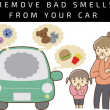 How to remove fish smell from car